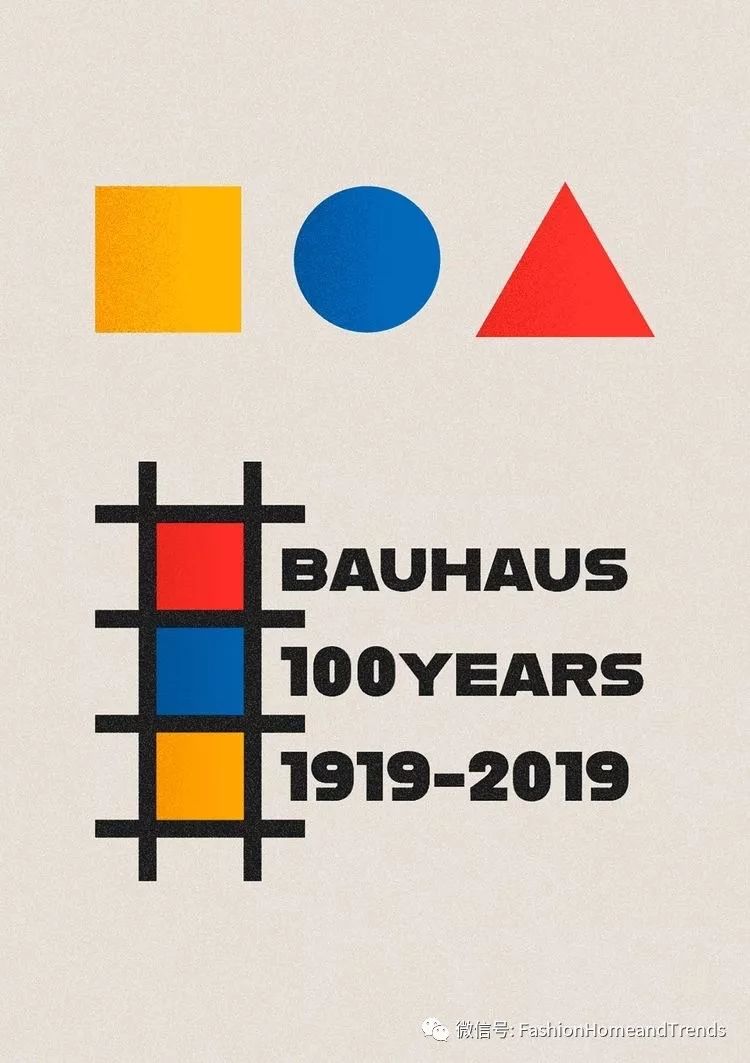包豪斯100年了,而最经典的配色还是红黄蓝#fashion灵感