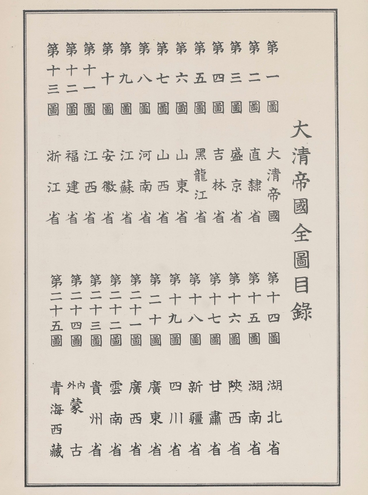 原创1905年版《大清帝国全图,24个省区和现在有多大区别?