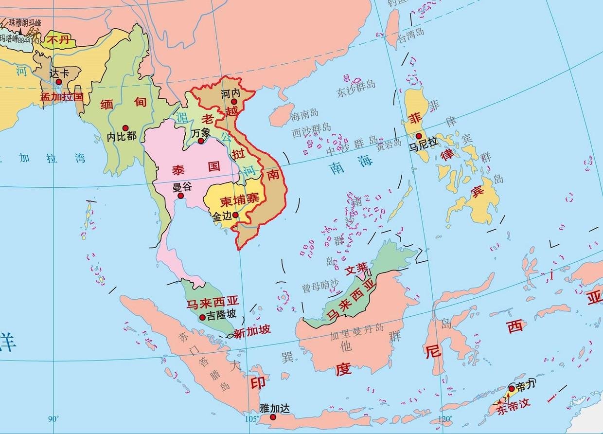 原创东南亚的十一个国家中,位于中南半岛的"越南"实力怎么样?