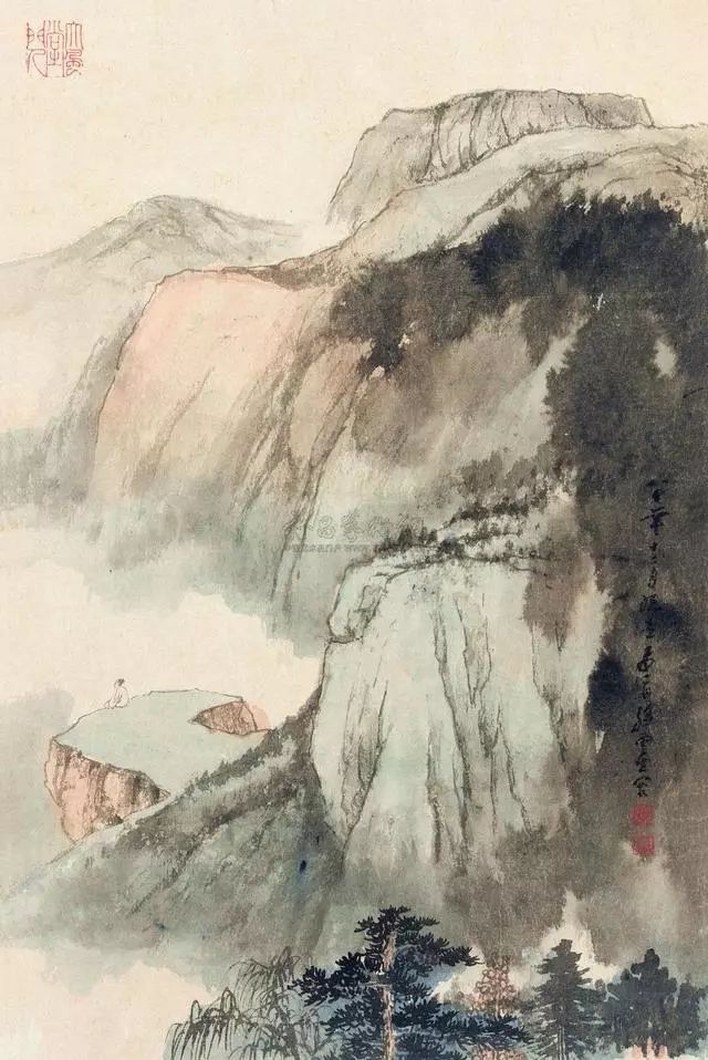 张大千唯一的衣钵传人-孙云生,尽得张大千画作遗产