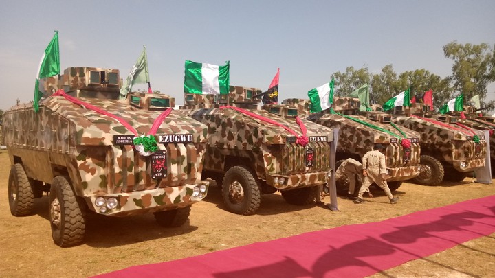 尼日利亚首款自研装甲车终于交付 造型很特别