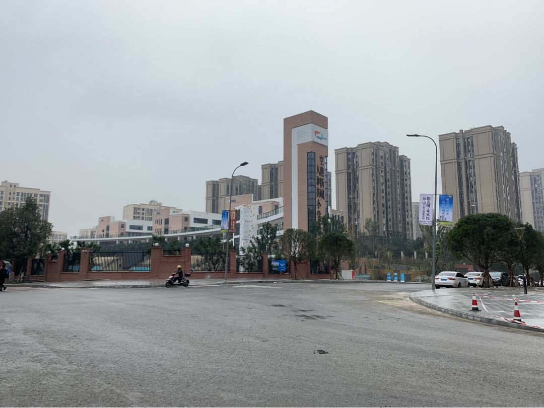 阳光城未来悦和空港新城人和街小学,重庆八中渝北校区是"邻居,比如