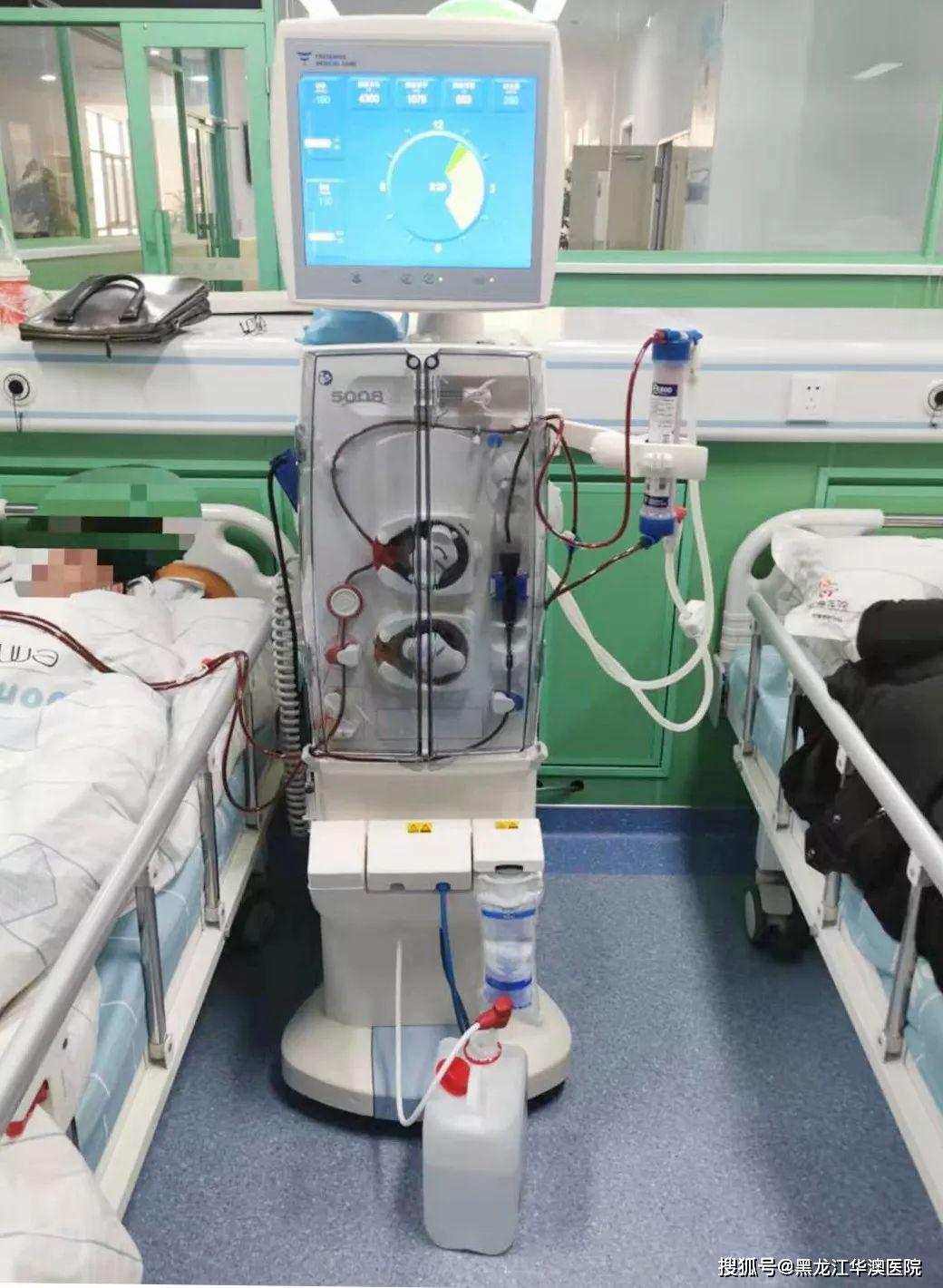 【医院新设备】世界顶尖德国费森尤斯5008S血液透析滤过机在县人民医院投入使用_患者