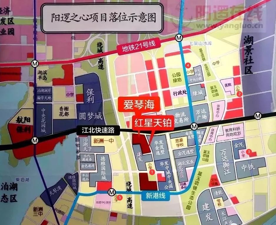 阳逻之心拟规划2所小学!