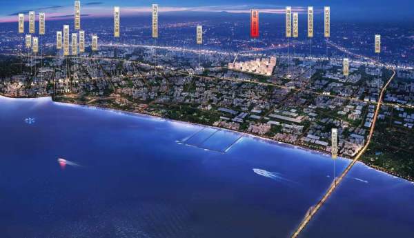 浙江海盐滨海新城作为2017《上海市城市总体规划》中提及的嘉兴的海湾