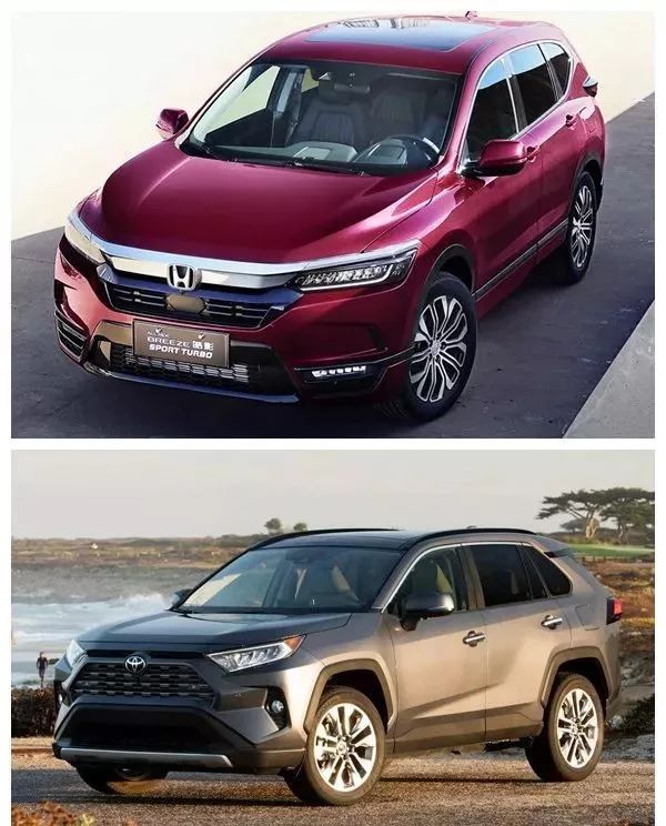 rav4荣放vs皓影 20万落地日系合资紧凑级suv