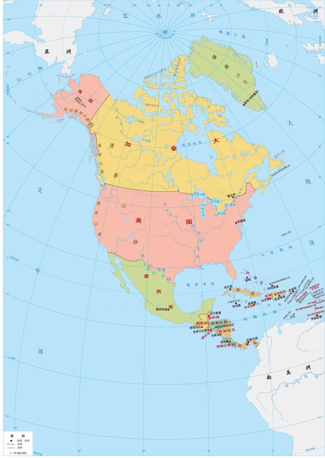 除了北美洲和南美洲两大洲之外,为什么还有一个"中美洲?