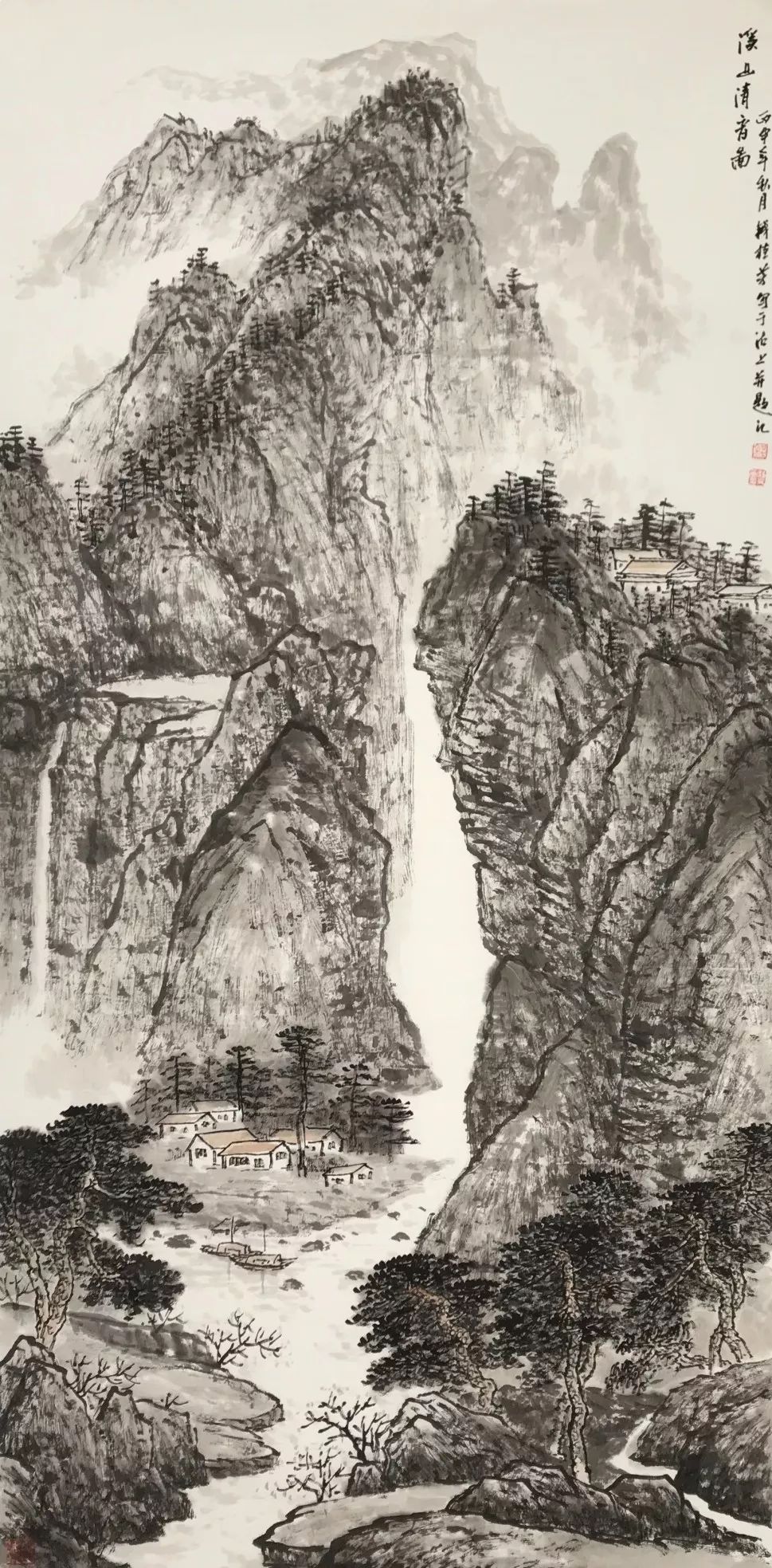 原创艺术中国钱桂芳和他的山水画