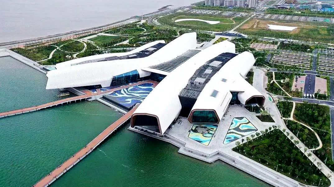 国家海洋博物馆,天津旅游的新地标,目前免费预约参观哟