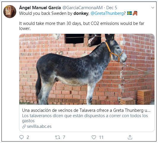 你可以骑着驴从里斯本到马德里去--环保少女