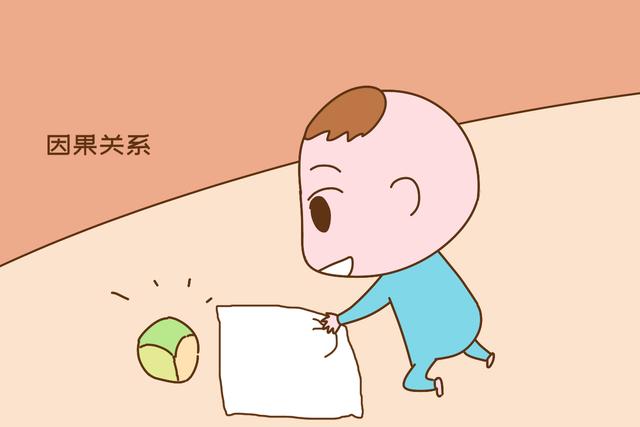 9-12个月,宝宝的动作与目的开始分开:可买一些有因果关系的玩具启迪