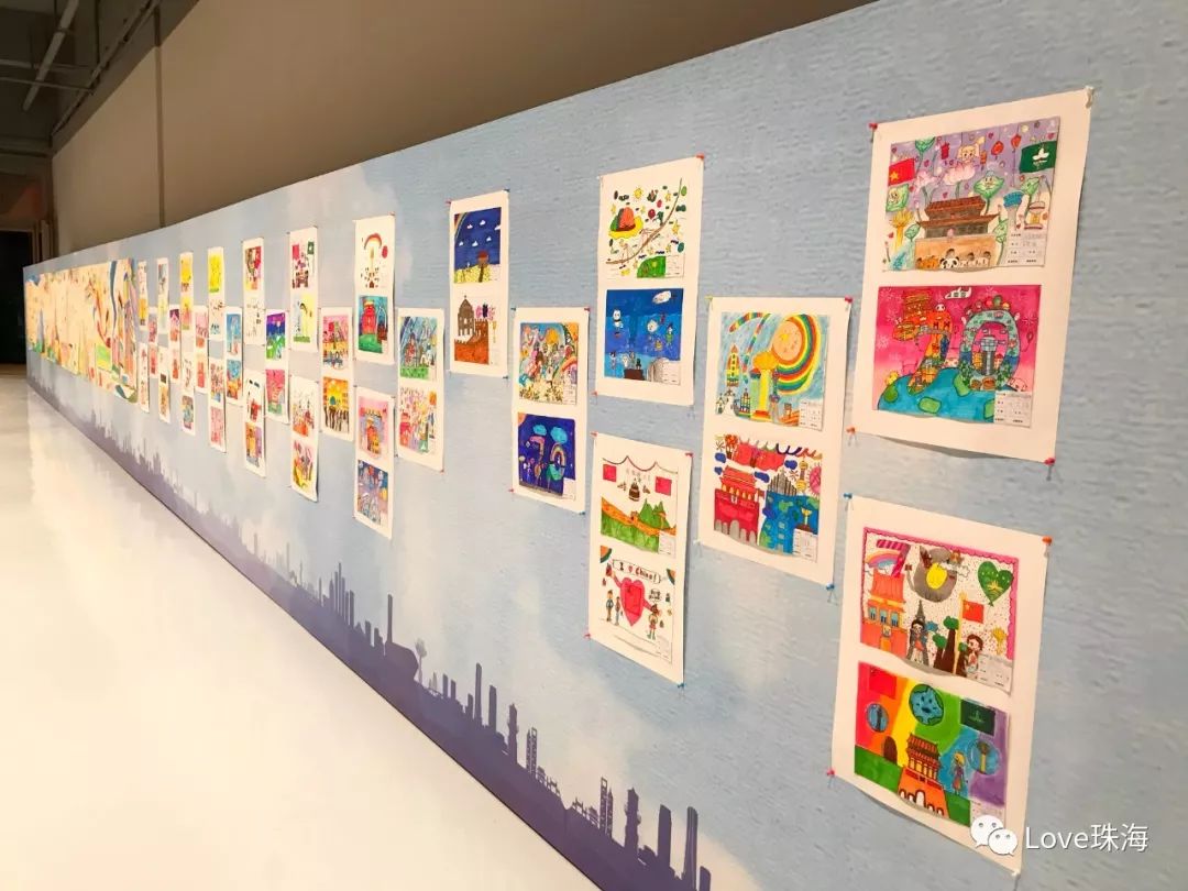 大型公益主题儿童画巡展在华发广场首展!