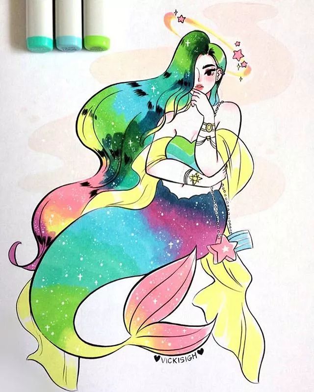 画美人鱼画 cdf82ebc00c04ed4959d4c7ea8082ac2.jpeg