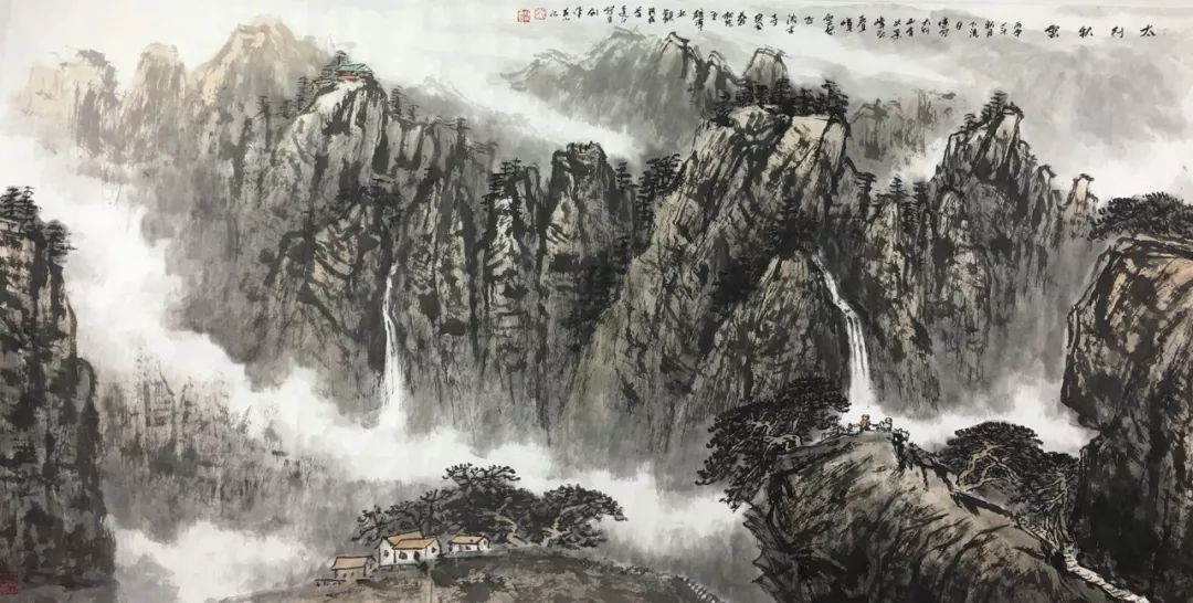 原创艺术中国钱桂芳和他的山水画
