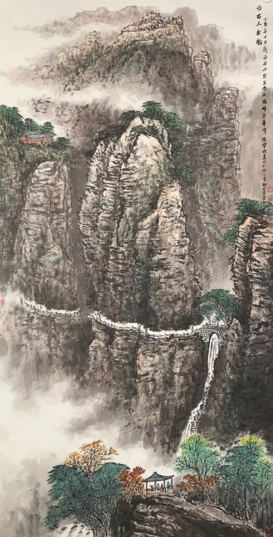 原创艺术中国钱桂芳和他的山水画