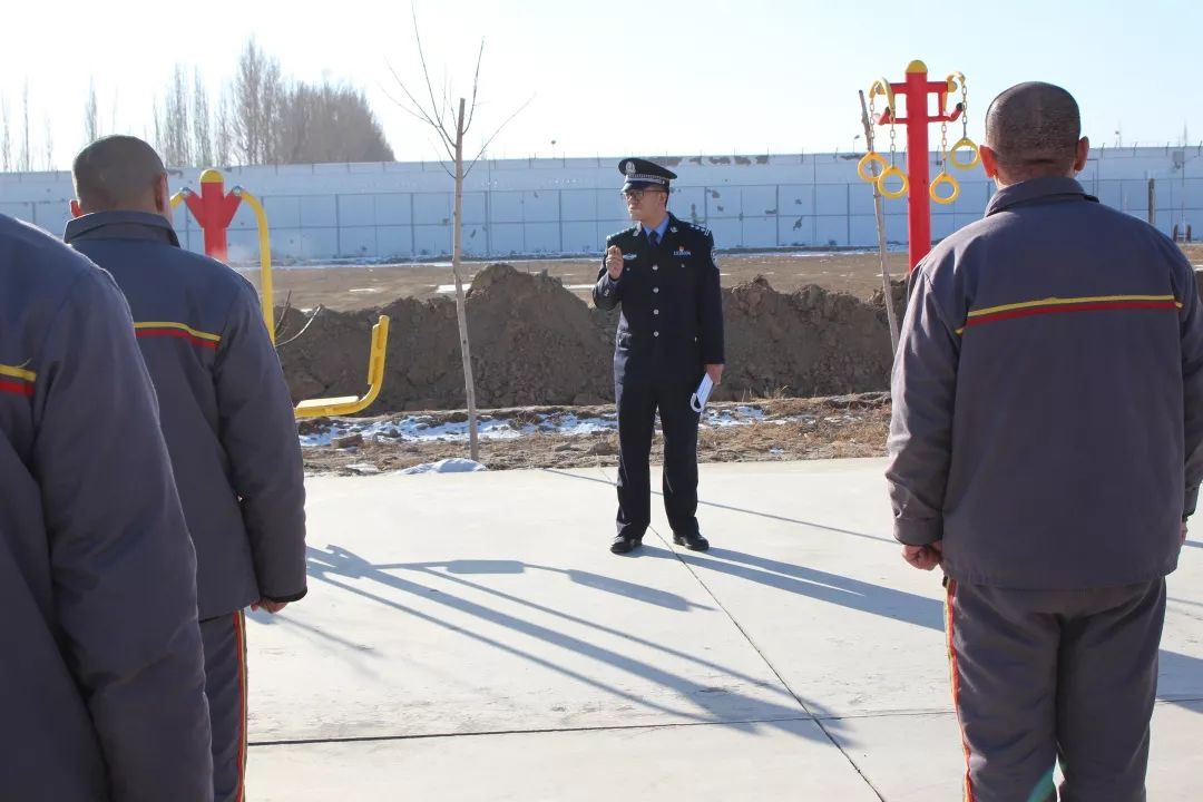 场所动态五原戒毒所副所长武旭海检查指导康复训练中心规范化建设