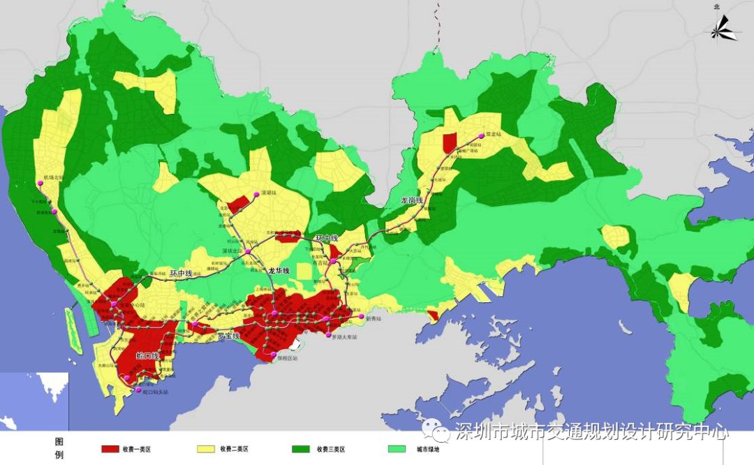 深圳市停车差异化分区与调控政策