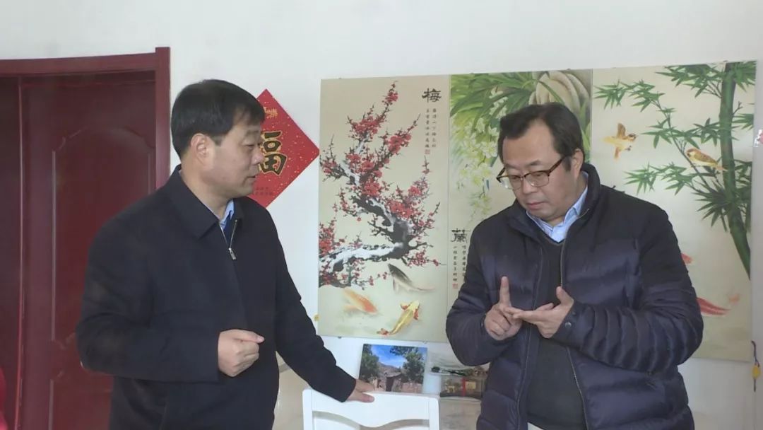 市政府副秘书长雷舒然,县委副书记,县长郭立志,副县长王勇,林永清陪同