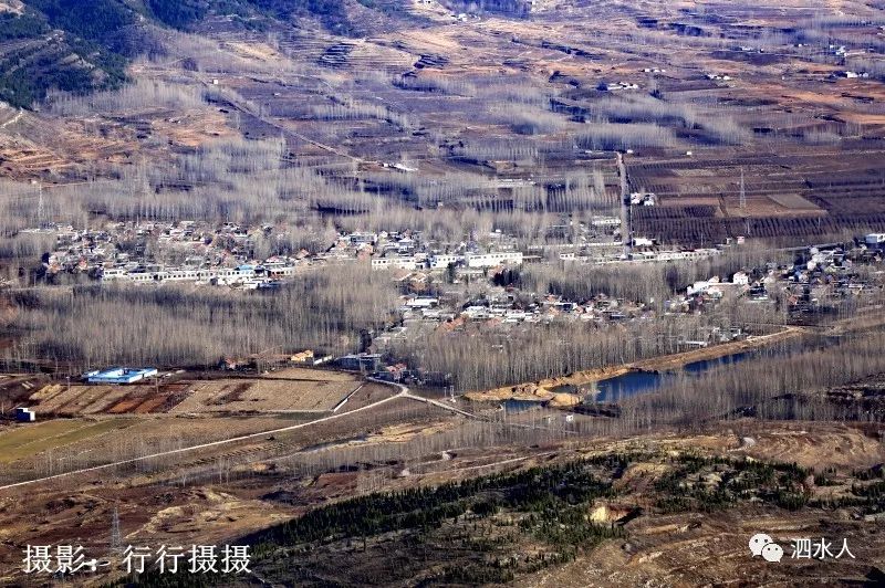 圣水峪镇黄家庄梯田大美泗水冬日梯田美如画泗水圣水峪山韵泗水