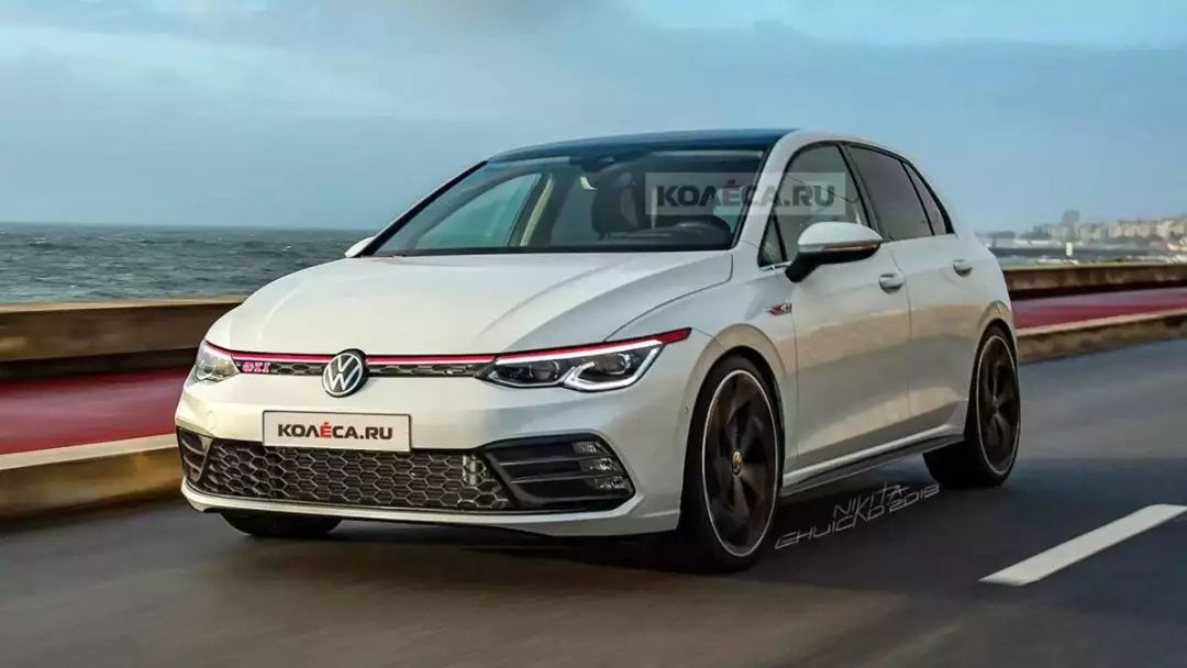 8代高尔夫GTI测试车曝光,TCR车型295马力,6秒