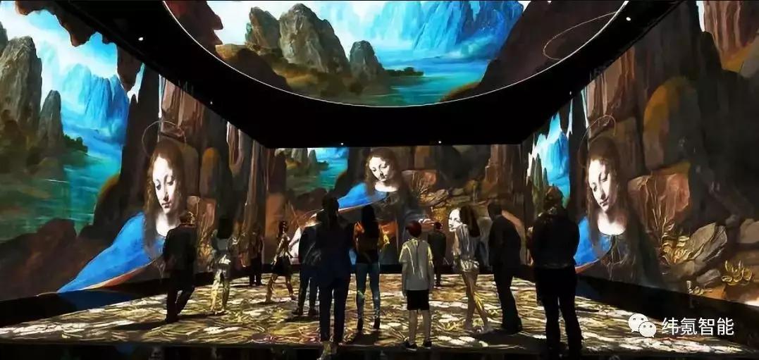 科技的魅力-达芬奇3d互动体验展,纬氪智能裸眼3d全息影像"重现达芬奇