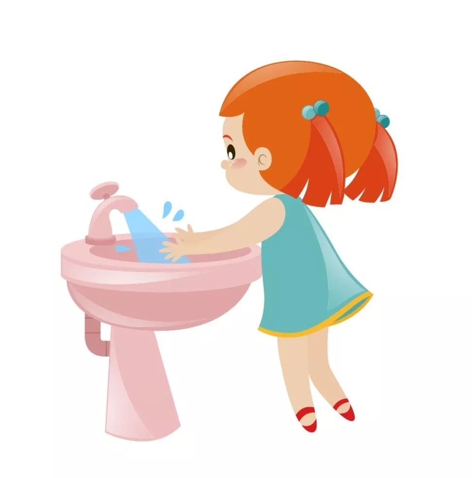 内脏洗手猜成语_洗手卡通图片