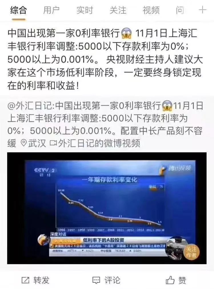 周小川坦言:中国可以尽量避免快速地进入到负利率时代._保险