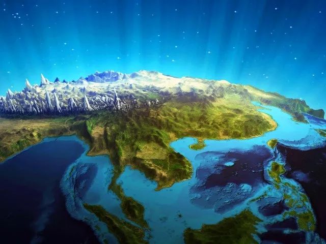 地图看世界;超高清3d地图看中国地缘格局