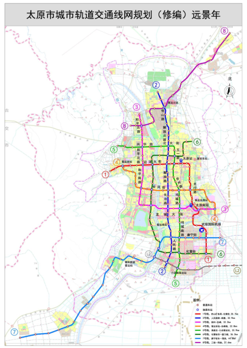 站点曝光!太原地铁1号线环评公示 预计2026年运营!