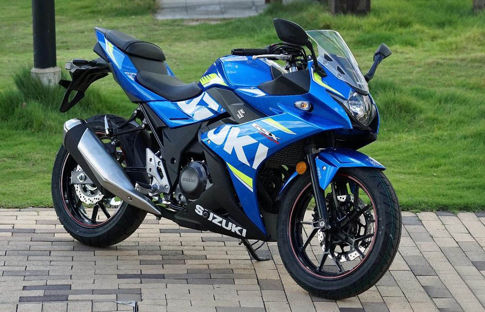 国内最畅销的250"跑车" 铃木gsx-250r实拍解析