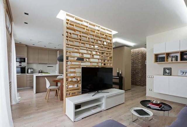 8个客厅电视墙隔断设计,总有一款适合你家!_造型