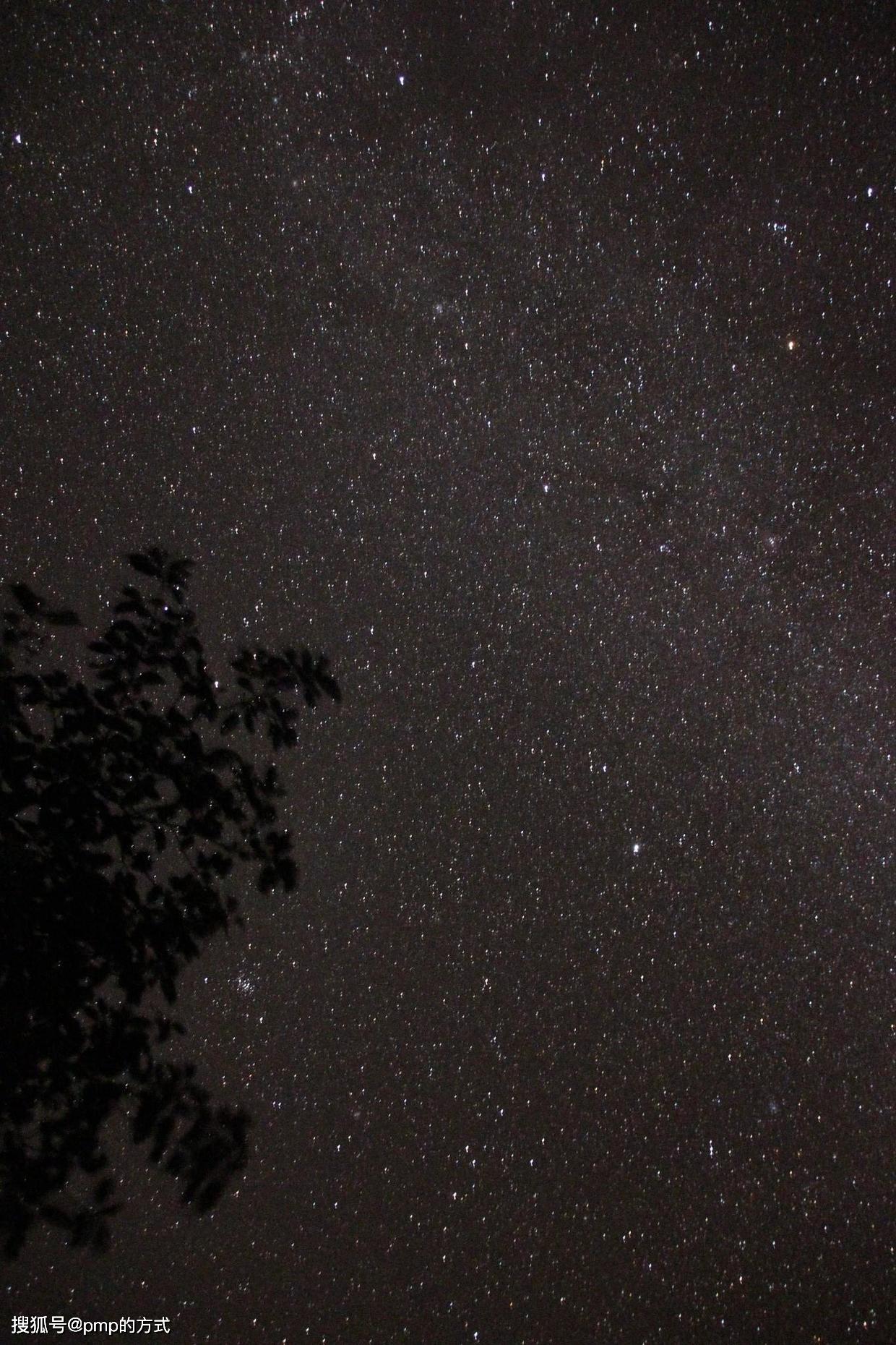 从潭水的晨雾出发,行进在漫天星辰的大山(黑夜到黎明)