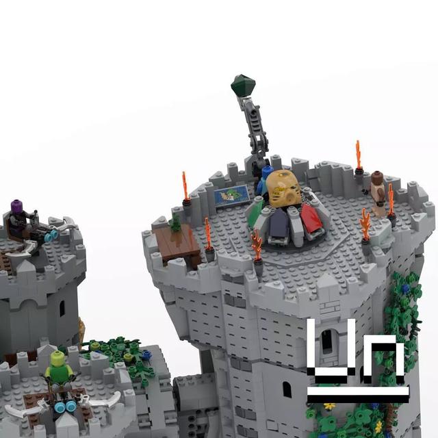 看到大神家这么多的乐高我酸了lego乐高moc作品欣赏