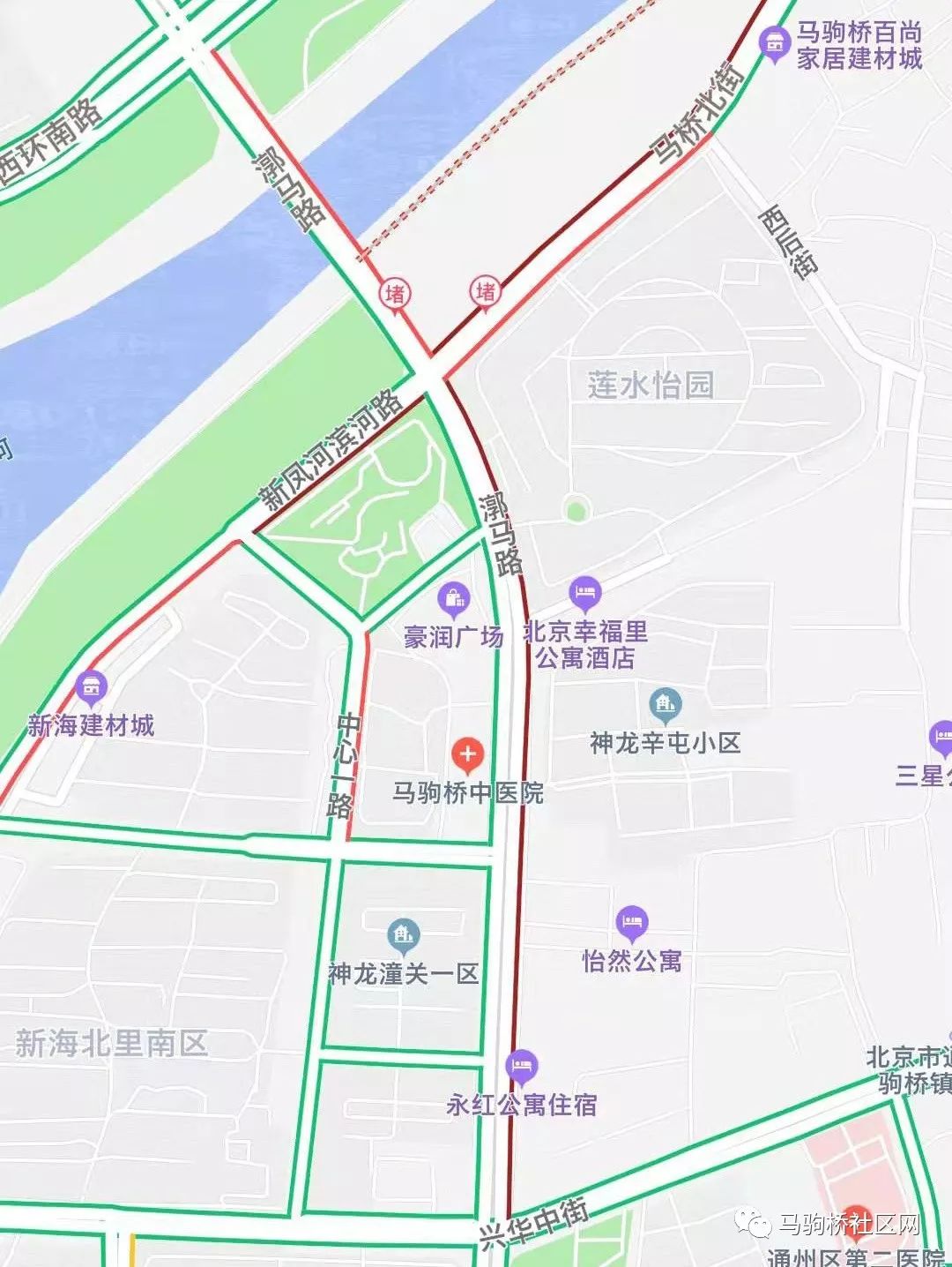 马驹桥可能又要修建一座跨河桥!_凉水河