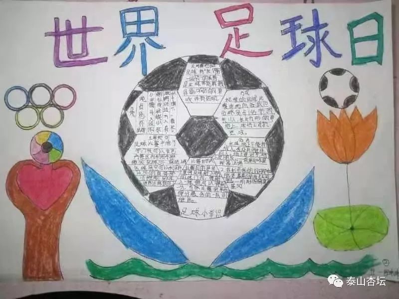 丰富师生的校园文化生活,省庄镇宦家峪学校开展了"世界足球日"系列