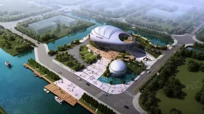 它就是海门市科技馆它位于海门市人称"小巨蛋"南通又将添一座地标建筑