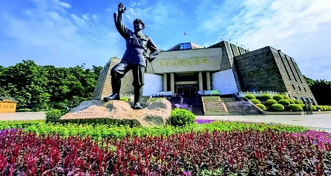 百色起义纪念馆90载波澜壮阔广西改天换地新时代我们不负先烈矢志不