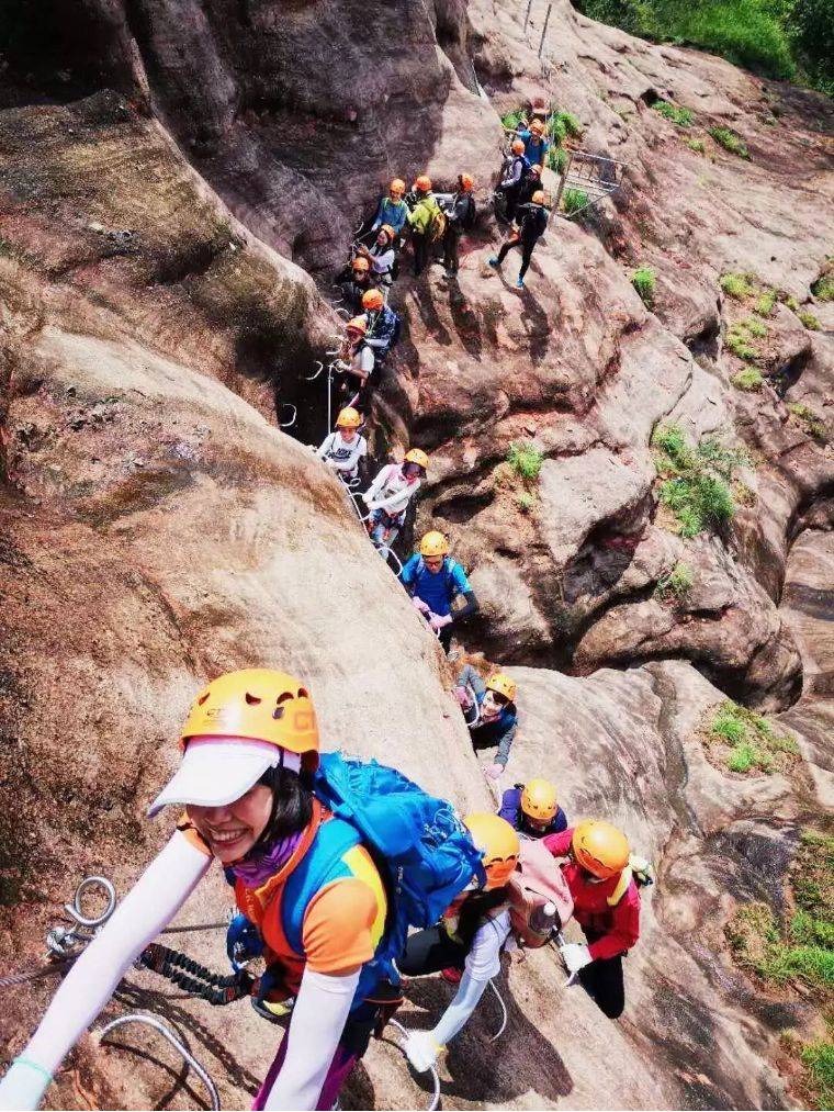 清远马头山飞拉达高级线套票挑战新鲜又刺激的攀岩体验