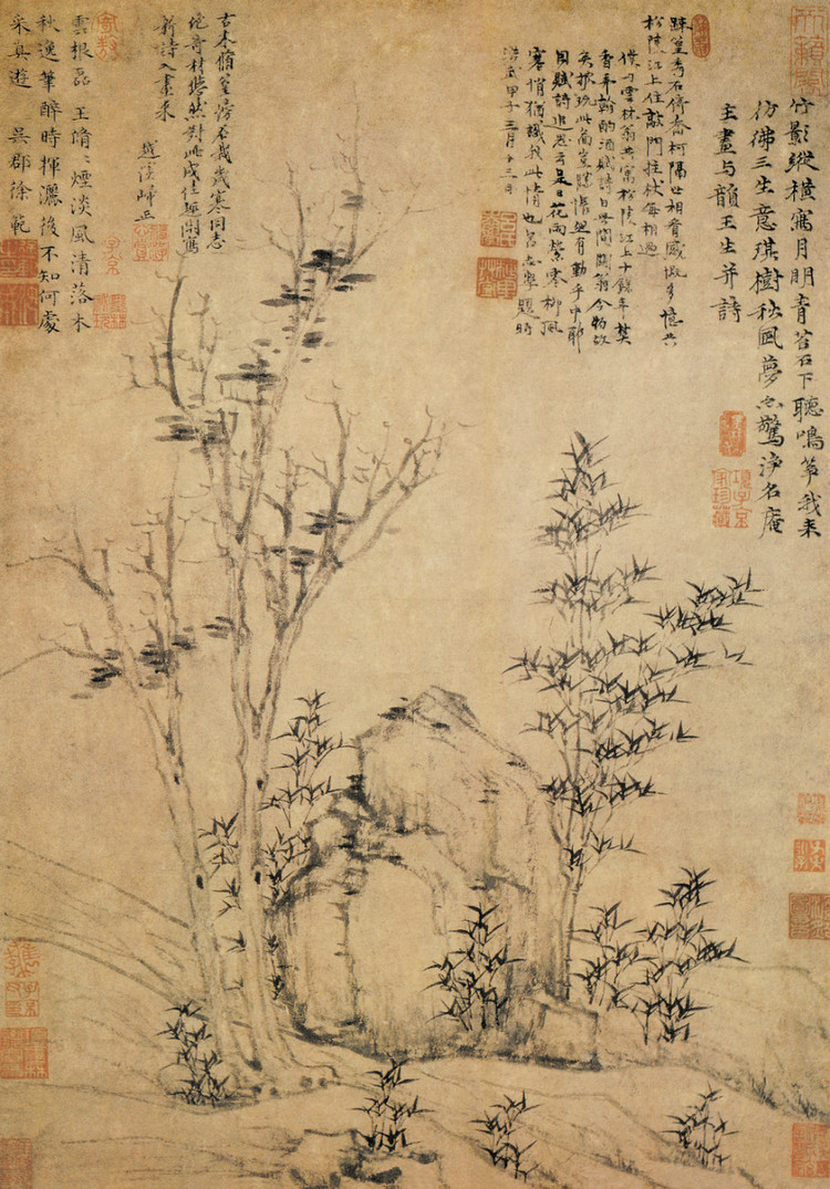 浅论中国画之“题跋”与“落款”_手机搜狐网