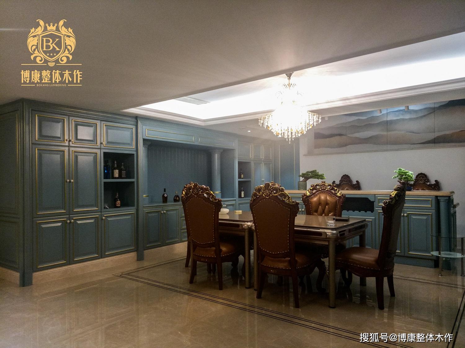 别墅装修案例,梦湖香郡别墅全屋整装定制-博康整体木作