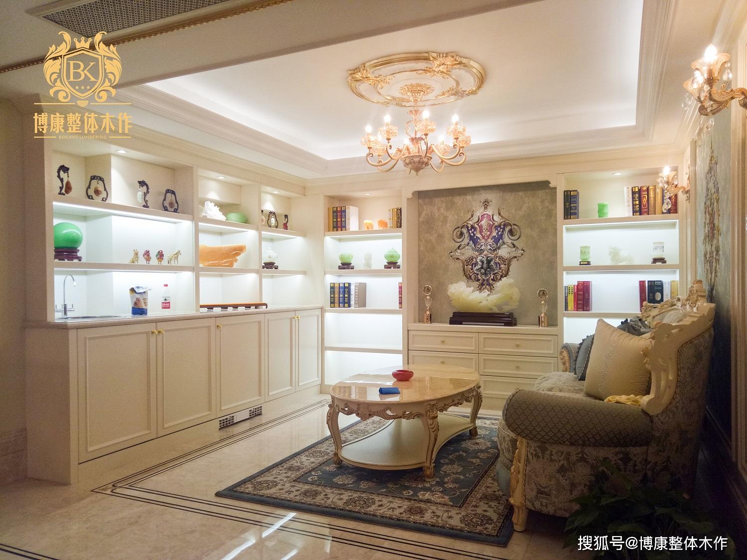 别墅装修案例,梦湖香郡别墅全屋整装定制-博康整体木作