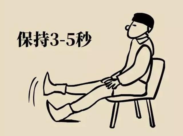 3,坐姿抬腿