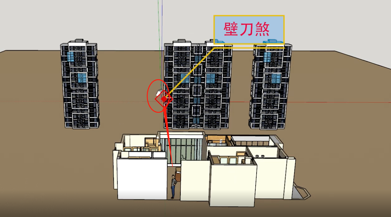 壁刀煞对宅运影响可大可小,不是凡是见到壁刀煞就