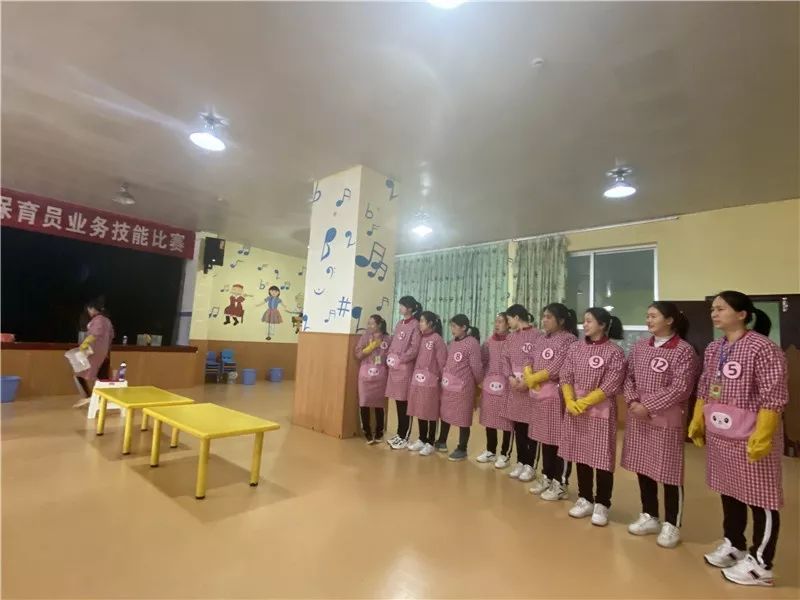 展专业技能 亮保育风采 ——记星源幼儿园保育员业务技能大赛活动