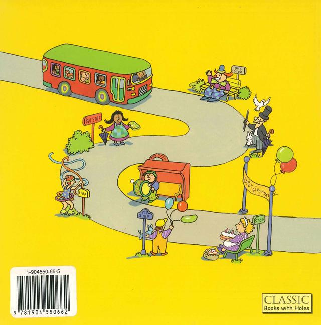 绘本赏析《the wheels on the bus go round and round》:快乐的车轮