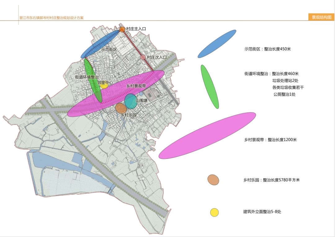 东石镇郭岑村村庄整治规划设计案例