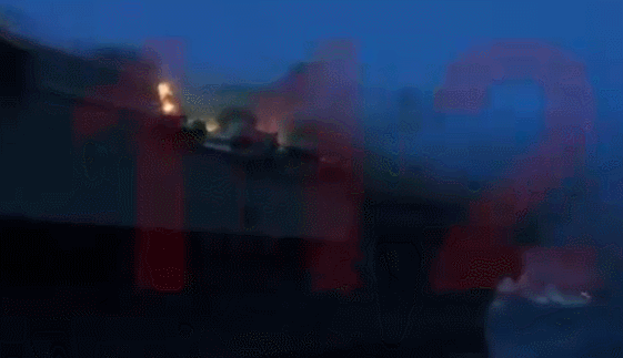 俄唯一航母正在修，突发火灾
