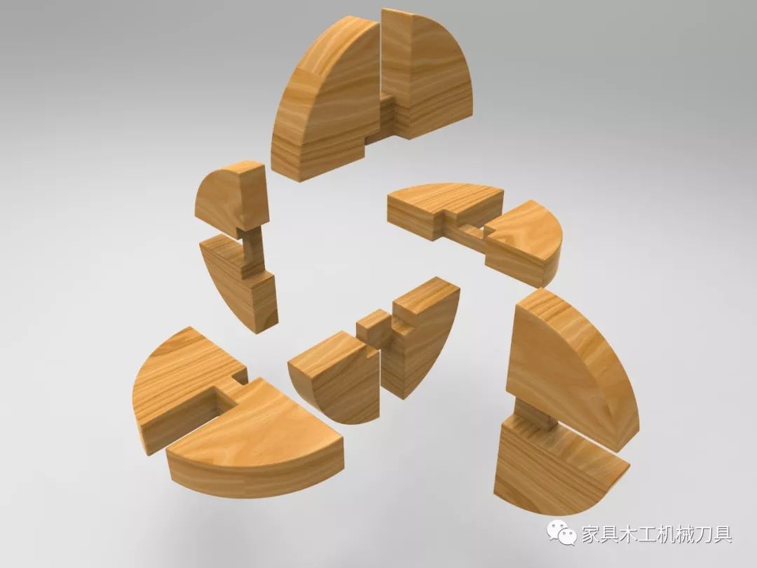 木工资料,三维设计鲁班锁鲁班球模型3d图纸 solidworks设计