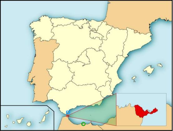 西班牙为什么会占有非洲大陆的两座城市？