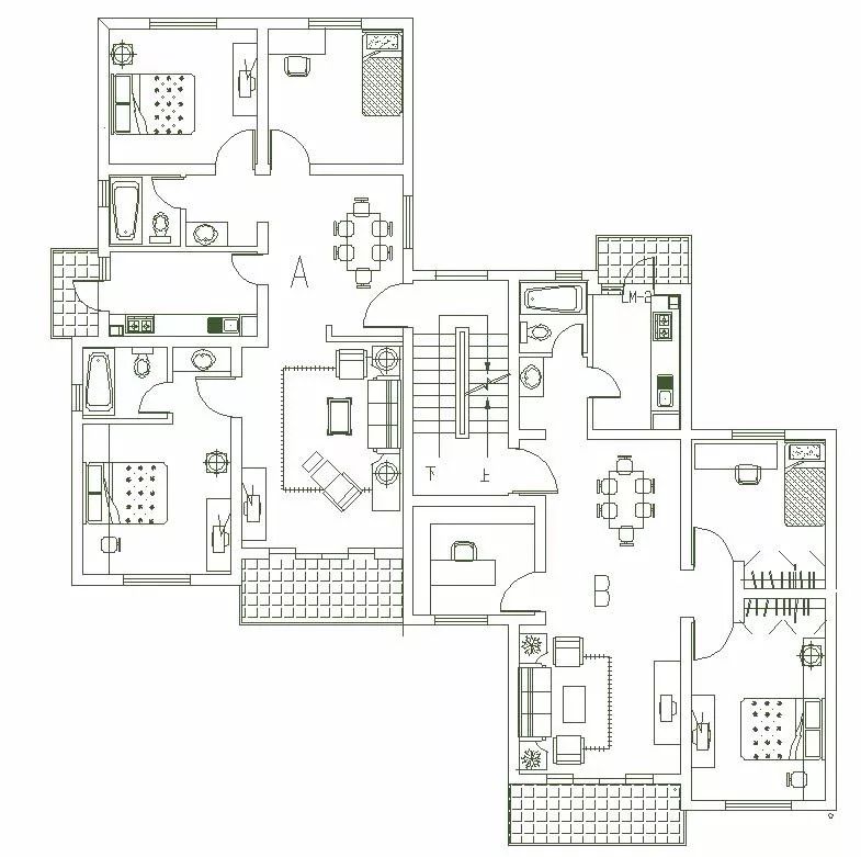 80 g 资料目录 万科住宅建筑平面户型01 责任编辑